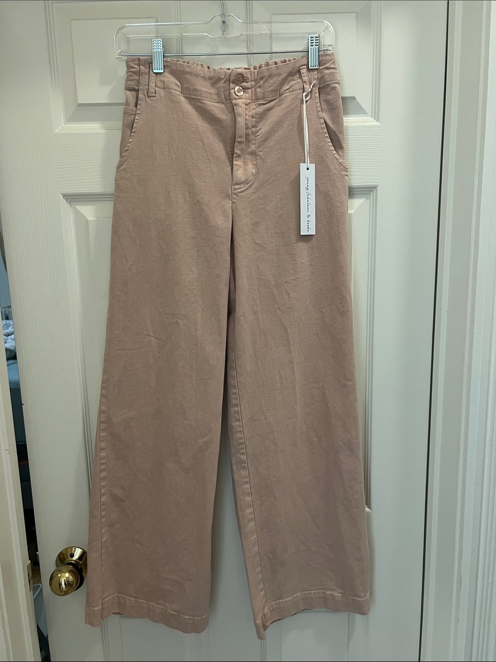 NWT Wide Leg Women’s Jeans in Blush